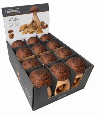 Cascanueces de Madera Forma Seta